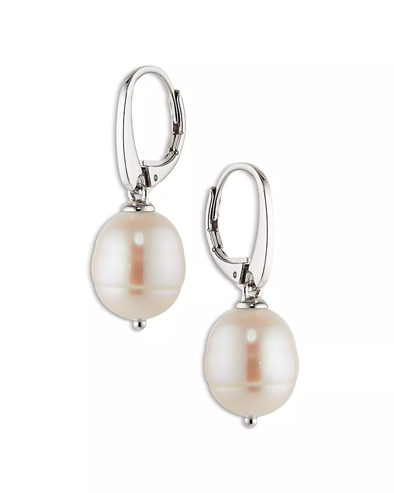 Nadri Cultured Baroque Freshwater Pearl Drop Earrings