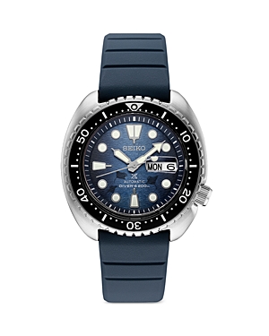 Seiko Watch Seiko Prospex Manta Ray Dive Watch, 45mm In Blue/silver