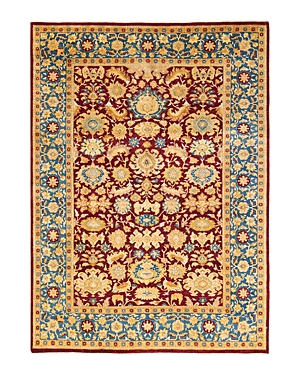 Bloomingdale's Mogul M1226 Area Rug, 6'3 X 8'10 In Purple