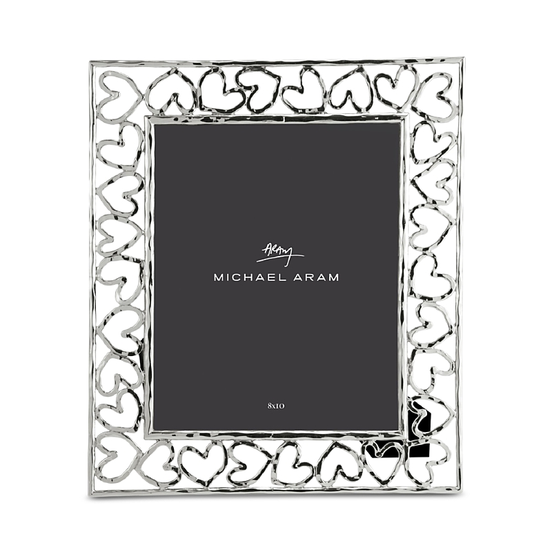 Michael Aram Heart Photo Frame, 8" X 10" In Silver