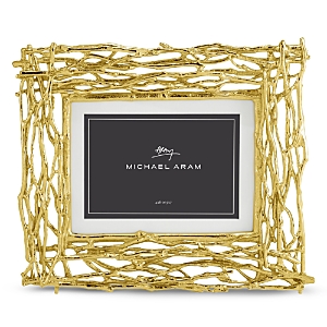 Michael Aram Gold-Tone Twig Frame, 7 x 5