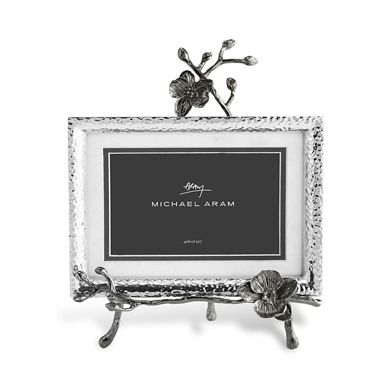 Michael Aram Black Orchid Easel Convertible Frame In Black Nickelplate