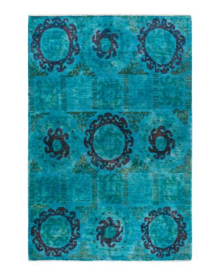 Bloomingdale's Modern M1649 Area Rug, 6'3 x 8'7