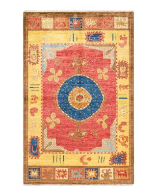 Bloomingdale's Modern M1681 Area Rug, 5'2 x 8'1