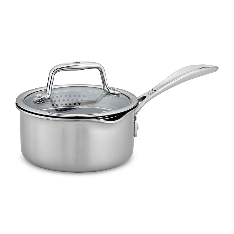 Zwilling J.a. Henckels Clad Cfx 1 Qt. Saucepan In Silver