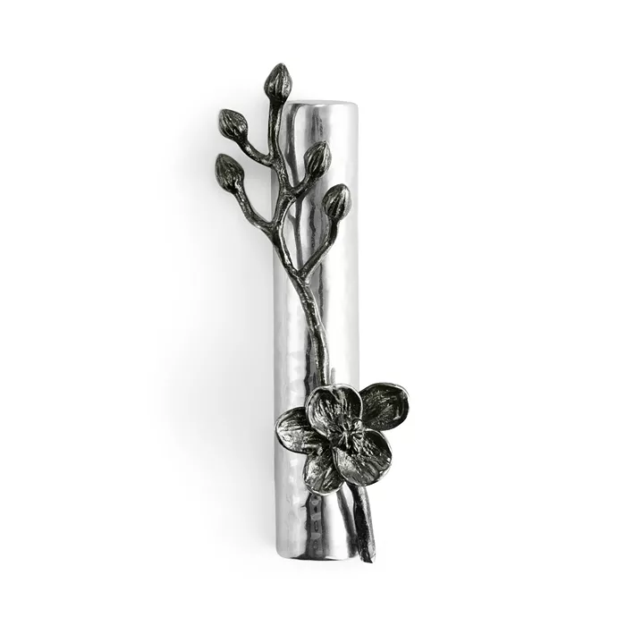 Black Orchid Mezuzah