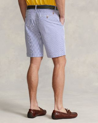 Classic Fit Stretch 9.25" Seersucker Shorts
