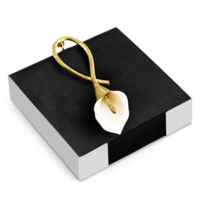 Calla Lily Cocktail Napkin Holder