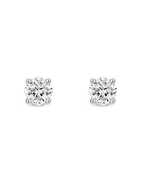 Lightbox Jewelry - Lightbox Basics™ Lab Grown Diamond Solitaire Stud Earrings in 10K White Gold, 0.75 ct. t.w. - 100% Exclusive