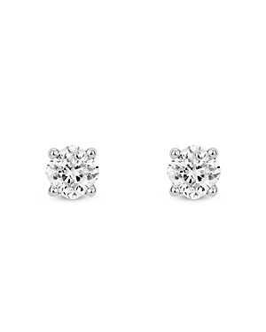 Lightbox Jewelry Lightbox Basics Lab Grown Diamond Solitaire Stud Earrings in 10K White Gold, 0.75 ct. t.w. - 100% Exclusive