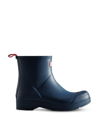 Hunter Play Short Rain Boot In Blue