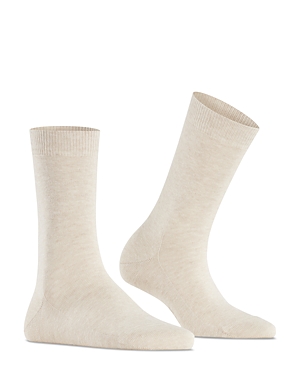 Falke Family Sustainable Cotton Blend Socks In Sand
