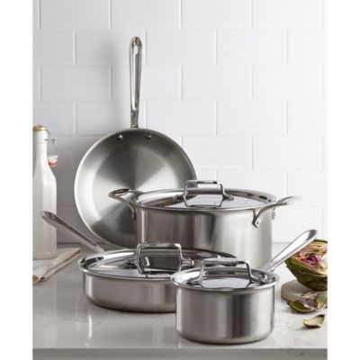 D5 Stainless Brushed 7-Piece Cookware Set - Exclusive