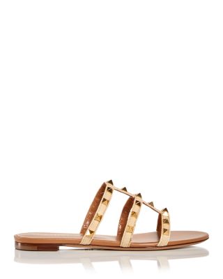 valentino studded flip flops sale