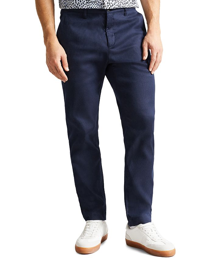 Ted Baker Boxwel Camburn Textured Trousers | Bloomingdale's
