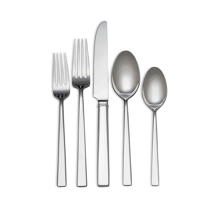 Reed & Barton - Cole Stainless Steel 65 Piece Flatware Set, Service for 12