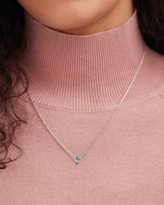 Lightbox Lab-Grown .50ct Pink Diamond Pendant Necklace in 10k Rose Gold