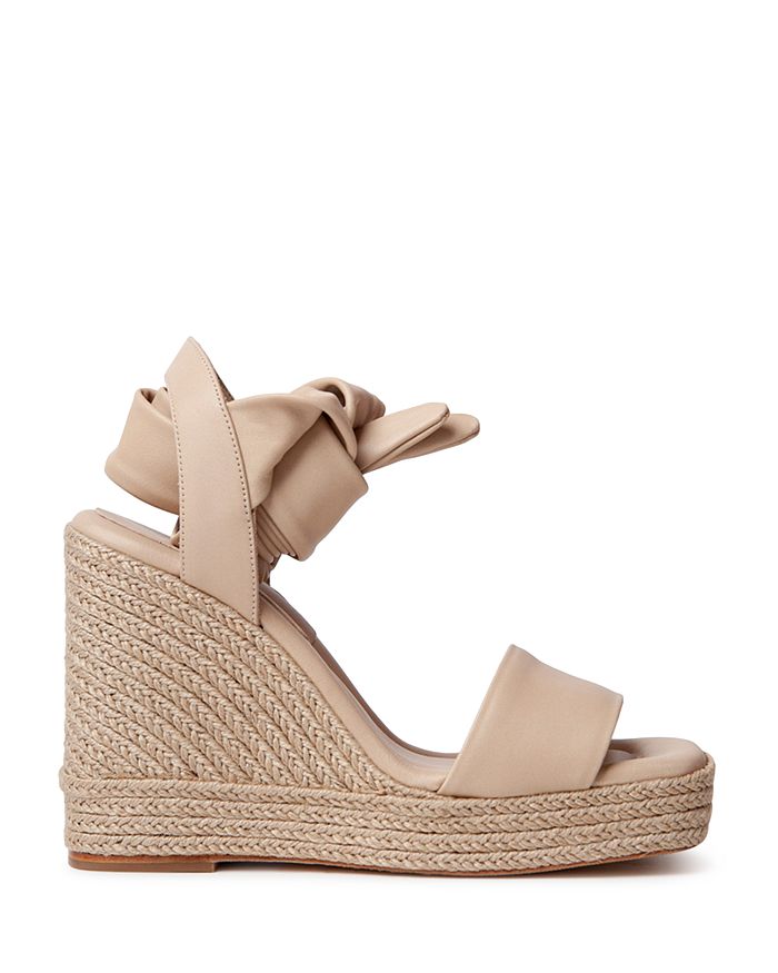 PALOMA BARCELÓ Women's Une Ankle Tie Wedge Espadrille Sandals