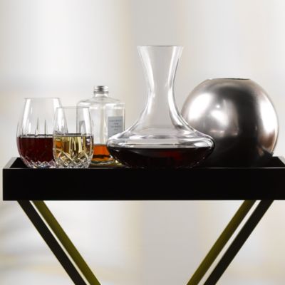 Lismore Nouveau Stemless Red Glasses, Set of 2