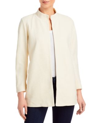 eileen fisher white jacket
