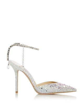 Women's Saeda 100 Embellished Pointed Toe Pumps