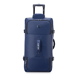 Shop Delsey Raspail 28 Rolling Duffel In Blue