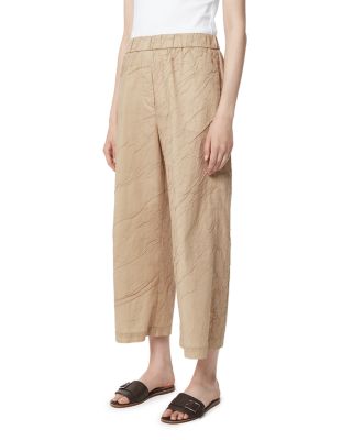 Peserico Crinkled Wide Leg Pants 