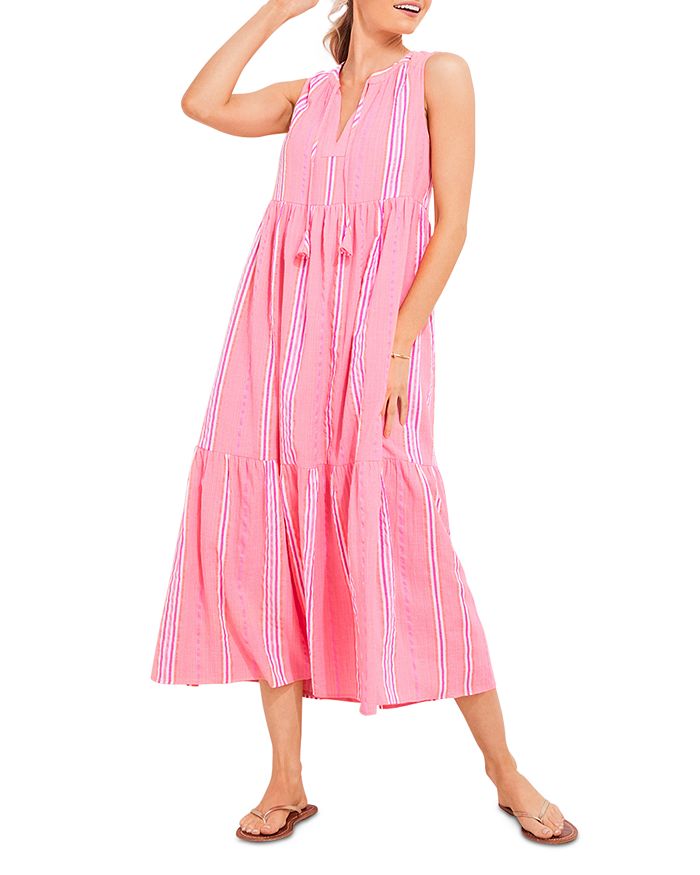 Vineyard vines best sale striped maxi dress