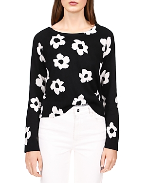 Shop Sanctuary All Day Long Printed Sweater In Flower Pop