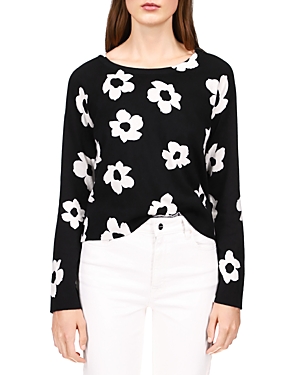 Sanctuary All Day Long Printed Sweater In Flower Pop