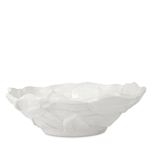 Vietri Limoni White Figural Medium Serving Bowl