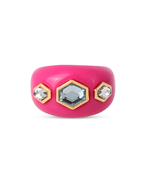 KURT GEIGER CRYSTAL RESIN RING