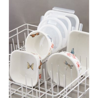 Butterfly Meadow Round Serve & Store Container