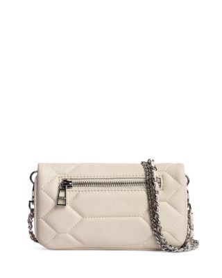 Zadig & Voltaire Rock Flash Quilted Leather Clutch