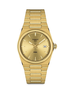 Shop Tissot Prx Watch, 35mm In Gold