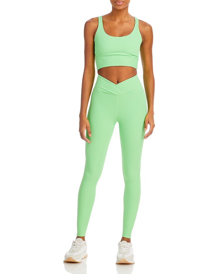 Year of Ours Ribbed Sports Bra & Veronica Leggings