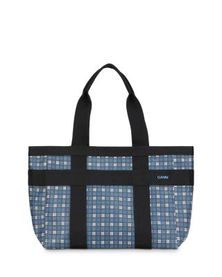 GANNI - Coated Canvas Tote Medium Bag