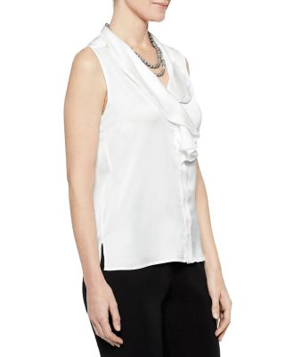 Ruffle Neck Tank Top