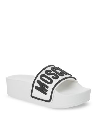 womens moschino slides