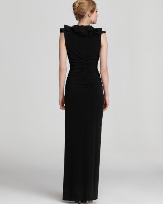 Laundry by Shelli Segal Long Ruffled Dress | Bloomingdale's Women