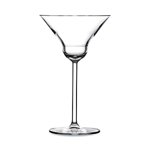 Nude Glass Vintage Rounded Martini Glasses, Set Of 2 In Transparent