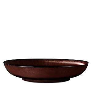 L'objet Terra Iron Coupe Medium Bowl In Dark Red