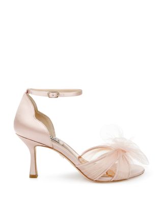 light pink wedding shoes