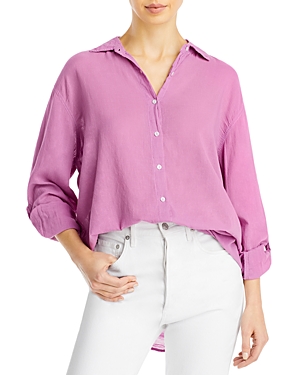 Sundry Destinations Oversized Shirt In Orchid | ModeSens