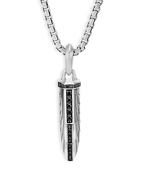David Yurman - Empire Amulet with Pavé Black Diamonds