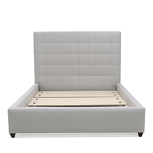 Bloomingdale's Artisan Collection Parker Queen Bed In Platinum