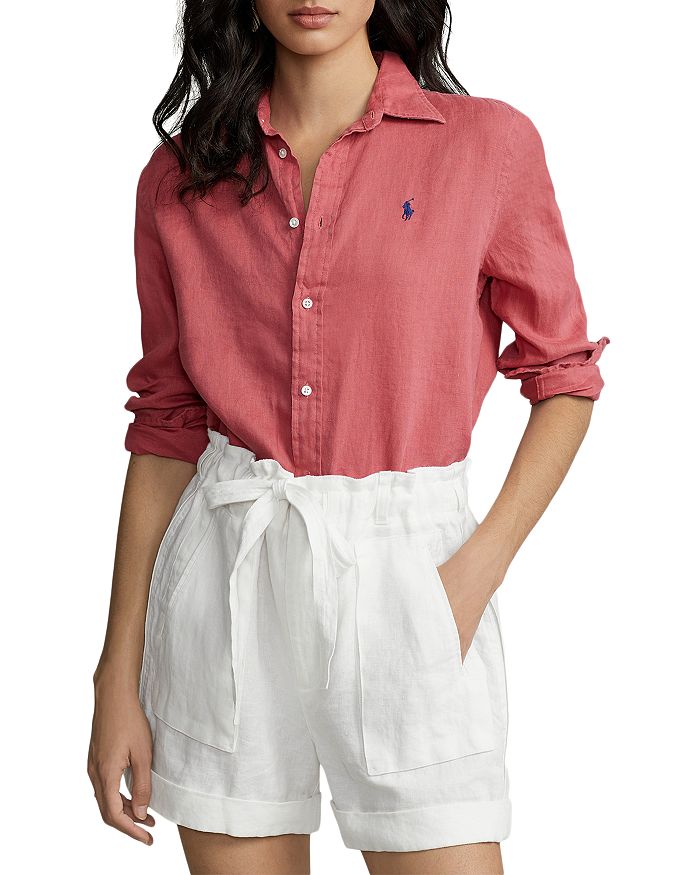 Ralph Lauren Linen Button Front Shirt