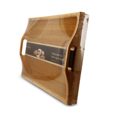 Folding Bamboo Breakfast Tray