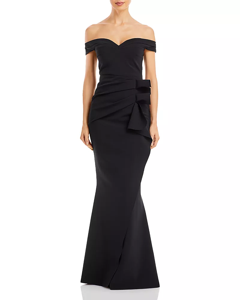 Chiara Boni La Petite Robe Radoslava Off The Shoulder Bodycon Gown