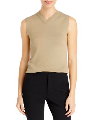 Lafayette 148 New York - V Neck Knit Shell